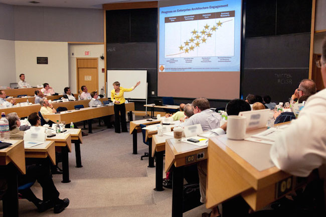 An executive education class at MIT Sloan