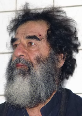 Deceased Iraqi dictator Saddam Hussein   - Wikimedia Commons photo
