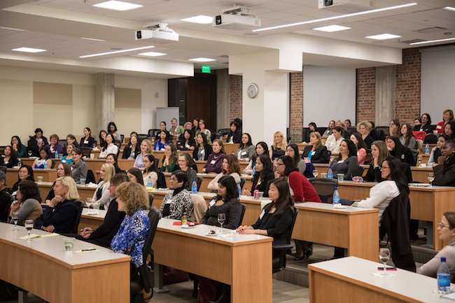 Women are increasing their numbers in EMBA programs, according to a new survey 