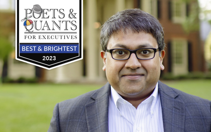 Poets&Quants For Execs | 2023 Best & Brightest Executive MBA: Rohan C ...